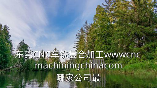 東莞CNC車銑復合加工wwwcncmachiningchinacom哪家公司最