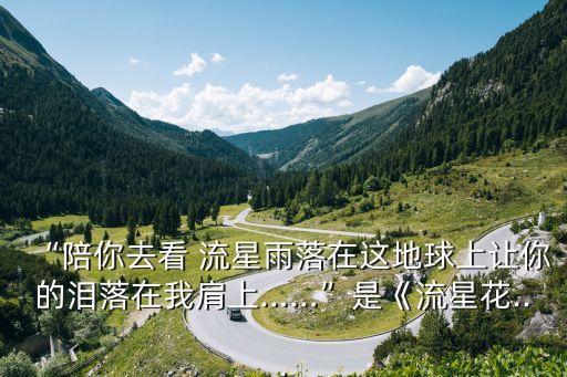 流星雨歌詞,f4陪你去看流星雨歌詞