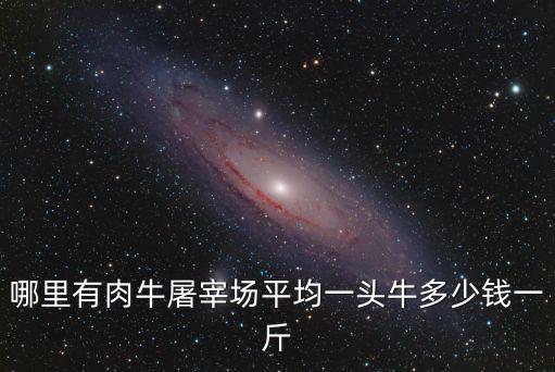 哪里有肉牛屠宰場(chǎng)平均一頭牛多少錢(qián)一斤