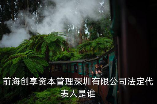 前海創享資本管理深圳有限公司法定代表人是誰