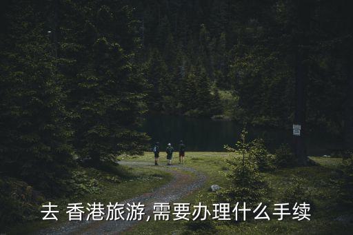 去 香港旅游,需要辦理什么手續