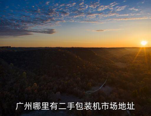 廣州哪里有二手包裝機市場地址