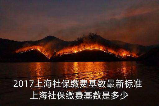 2017上海市養(yǎng)老保險(xiǎn)上限，2017上海社保繳費(fèi)基數(shù)最新標(biāo)準(zhǔn) 上海社保繳費(fèi)基數(shù)是多少
