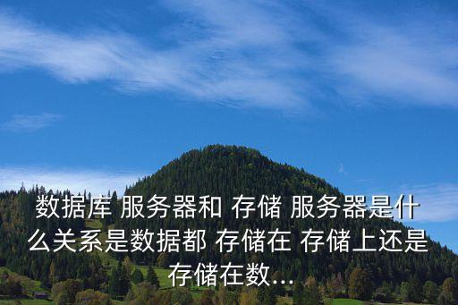 存儲服務(wù)器,tikk和存儲服務(wù)器有何不同?