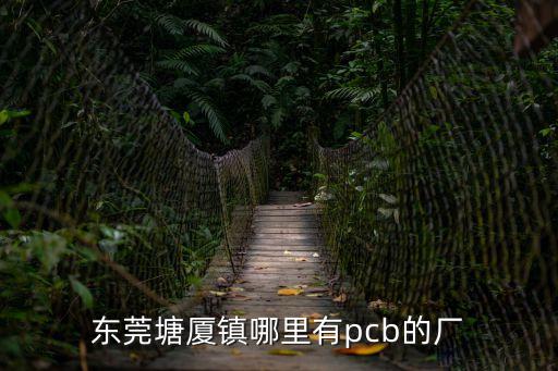 東莞塘廈鎮哪里有pcb的廠