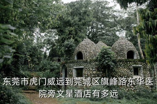 東莞市虎門威遠到莞城區旗峰路東華醫院旁文星酒店有多遠