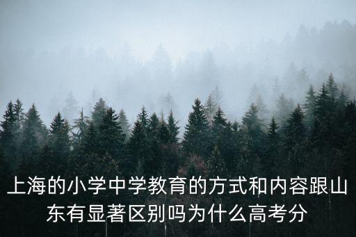 上海市教育發展模式，上海教育是怎樣的 特別是高中