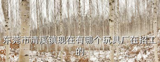 東莞市清溪鎮玉成廠圖片，東莞市清溪鎮