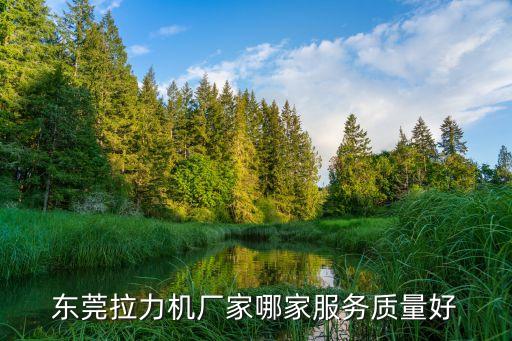 東莞拉力機(jī)廠家哪家服務(wù)質(zhì)量好