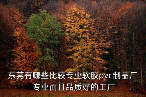 東莞pvc硬質片材廠家，東莞有哪些比較專業軟膠pvc制品廠 專業而且品質好的工廠
