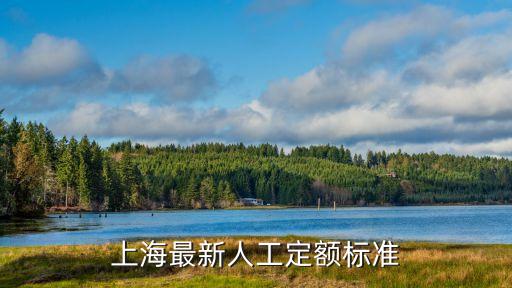 上海最新人工定額標準