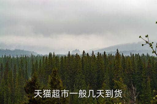 深圳在天貓超市買東西當(dāng)天能到嗎，天貓超市普通快遞多久到