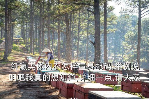  纖瀛美體內衣怎樣量身配碼,舉例說明吧我真的想知道,詳細一點,請大家...