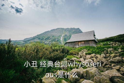 小丑經典語錄,希斯·萊杰小丑經典語錄