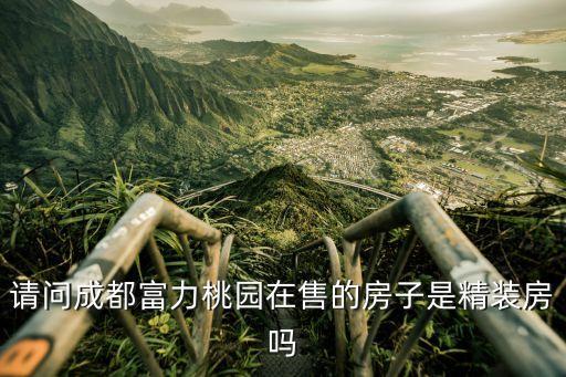 請(qǐng)問成都富力桃園在售的房子是精裝房嗎