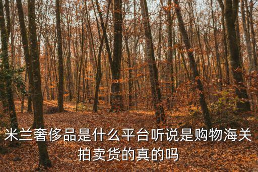 深圳ac米蘭奢侈品，網(wǎng)上賣奢侈品的網(wǎng)站太多了不知道哪個(gè)比較好朋友介紹說(shuō)有個(gè)米