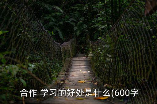 小組合作學習的好處