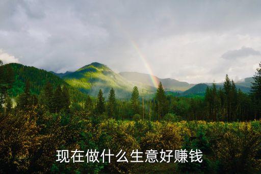 現(xiàn)在做什么生意好賺錢