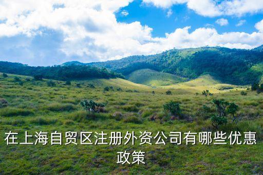 上海市財(cái)政優(yōu)惠，上海浦東新區(qū)有哪些優(yōu)惠政策
