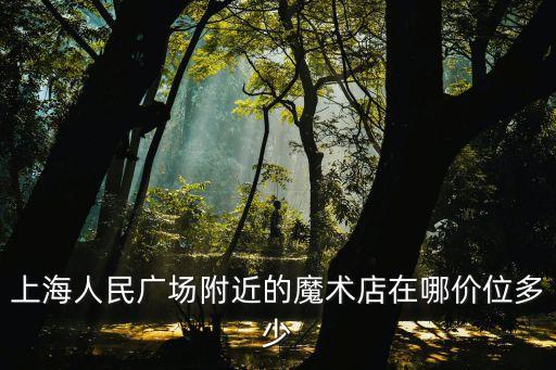 上海市人民廣場鎮群魔，上海人民廣場附近的魔術店在哪價位多少