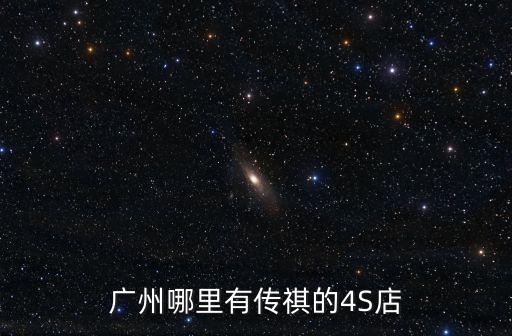廣州哪里有傳祺的4S店