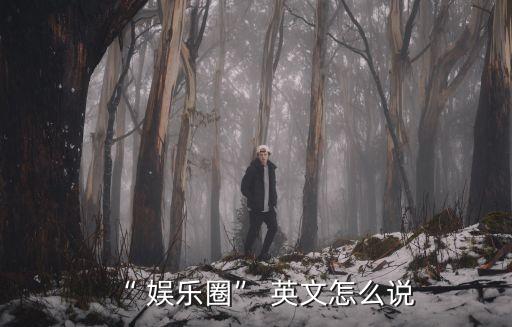 娛樂的英文,娛樂圈英文怎么說?