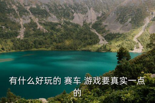 有什么好玩的 賽車 游戲要真實一點的