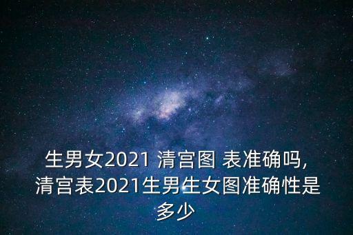 生男女2021 清宮圖 表準確嗎, 清宮表2021生男生女圖準確性是多少