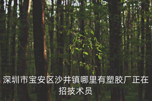 深圳恒祥塑膠制品有限公司招聘，深圳市寶安區(qū)沙井鎮(zhèn)哪里有塑膠廠正在招技術(shù)員