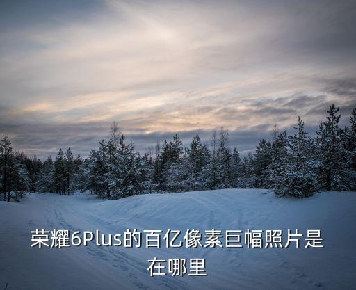 榮耀6Plus的百億像素巨幅照片是在哪里