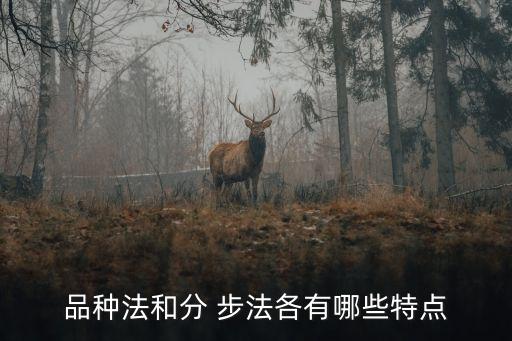 品種法和分 步法各有哪些特點(diǎn)