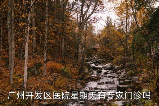 廣州開發區醫院科室，廣州開發區醫院