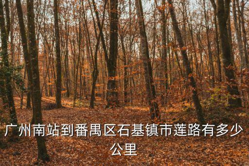 廣州南到番禺石基，廣州南站到番禺石基打車大概多少錢