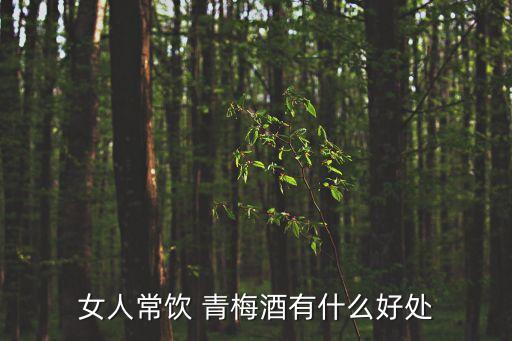 青梅酒的功效與作用,梅見青梅酒功效與作用