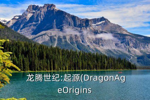  龍騰世紀:起源(DragonAgeOrigins