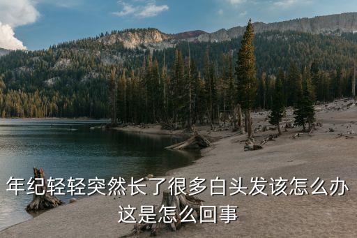 青年白發(fā),怎么治青少年白頭發(fā)?看這里!