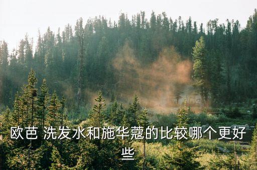 歐芭洗發水怎么樣,怎么辨別歐緹絲洗發水真偽?洗發精可用哪種?