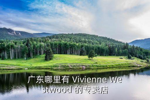 廣東哪里有 Vivienne Westwood 的專賣店