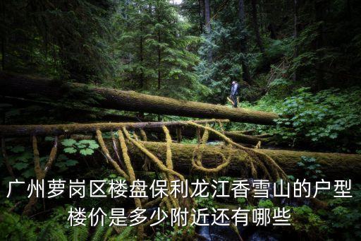 廣州蘿崗區(qū)樓盤(pán)保利龍江香雪山的戶型樓價(jià)是多少附近還有哪些