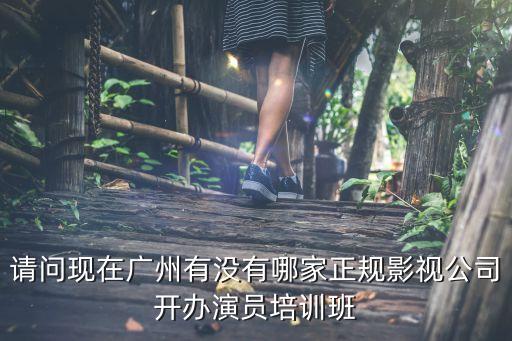 廣州導演培訓班，請問現在廣州有沒有哪家正規影視公司開辦演員培訓班