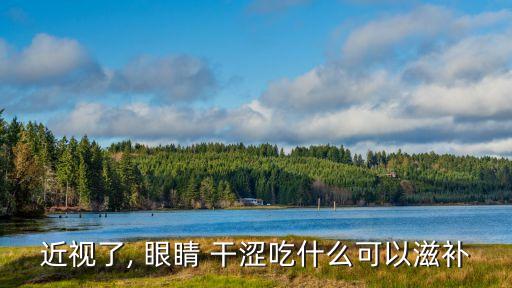 眼睛干澀吃什么藥,眼睛干澀吃什么可以滋補?