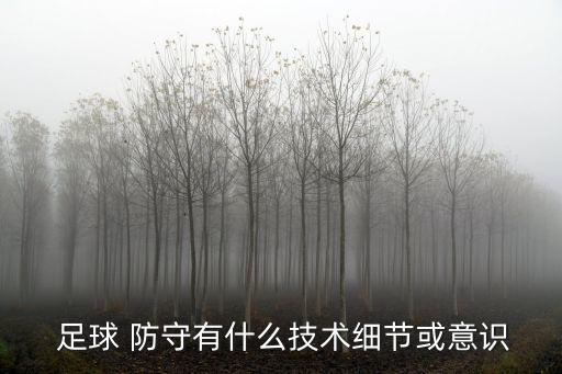 足球防守