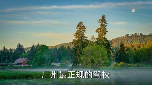 廣州正規(guī)駕校有哪些，廣州市正規(guī)駕校有那些