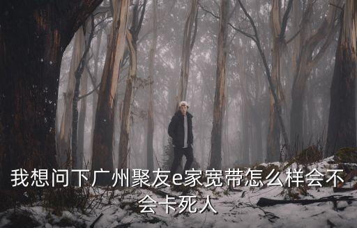 我想問下廣州聚友e家寬帶怎么樣會不會卡死人