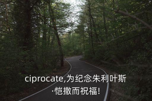 ciprocate,為紀念朱利葉斯·愷撒而祝福!
