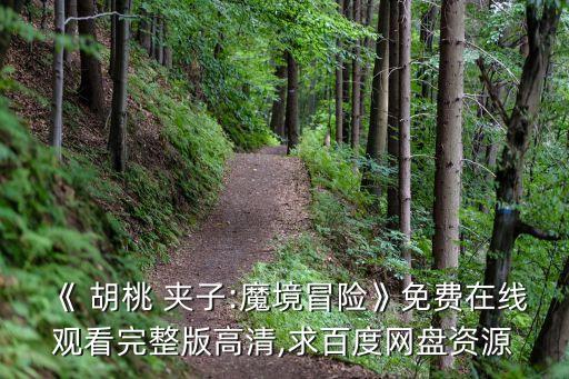 《 胡桃 夾子:魔境冒險》免費在線觀看完整版高清,求百度網盤資源