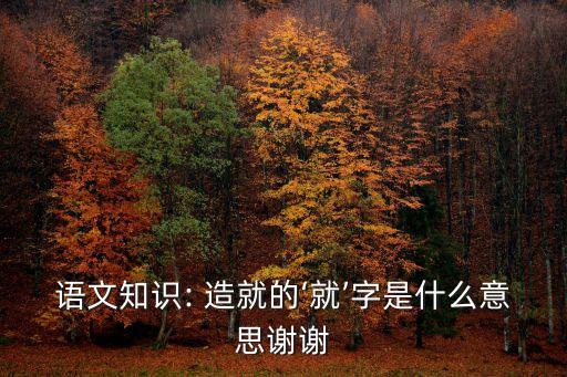 造就,造就造句:不是境況造就人而是心靈成就
