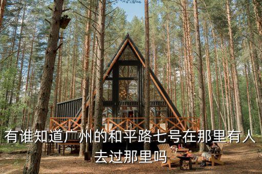 有誰知道廣州的和平路七號在那里有人去過那里嗎