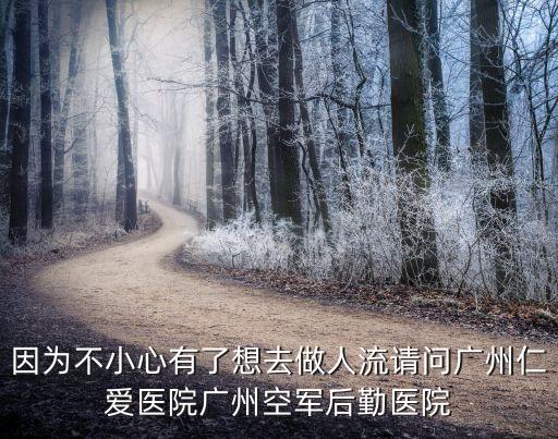廣州藥流仁愛細心，因為不小心有了想去做人流請問廣州仁愛醫院廣州空軍后勤醫院