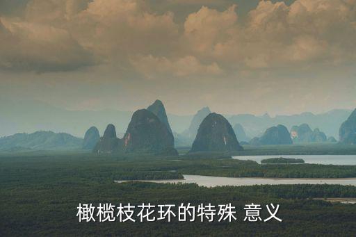  橄欖枝花環(huán)的特殊 意義